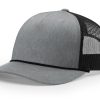 Heather Grey/Black/Black 112