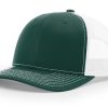 Dark Green/White