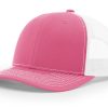 Hot Pink/White