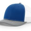 Royal/White/Heather Grey